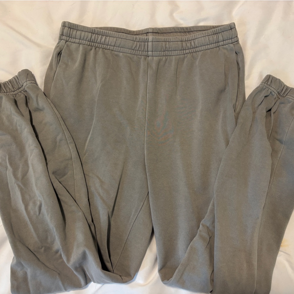 light grey sweatpants